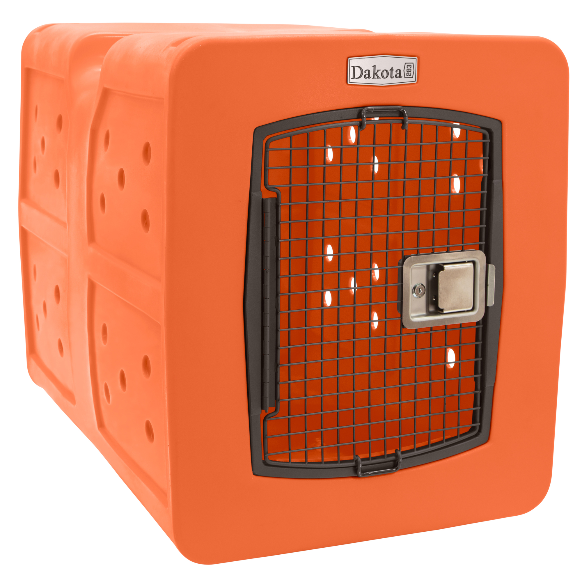 Dakota 283 G3 Framed Door Kennel — X-Large, Orange, Model# D2-G3XLG-FRM-ORA